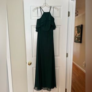 Birdy Grey emerald bridesmaid dress